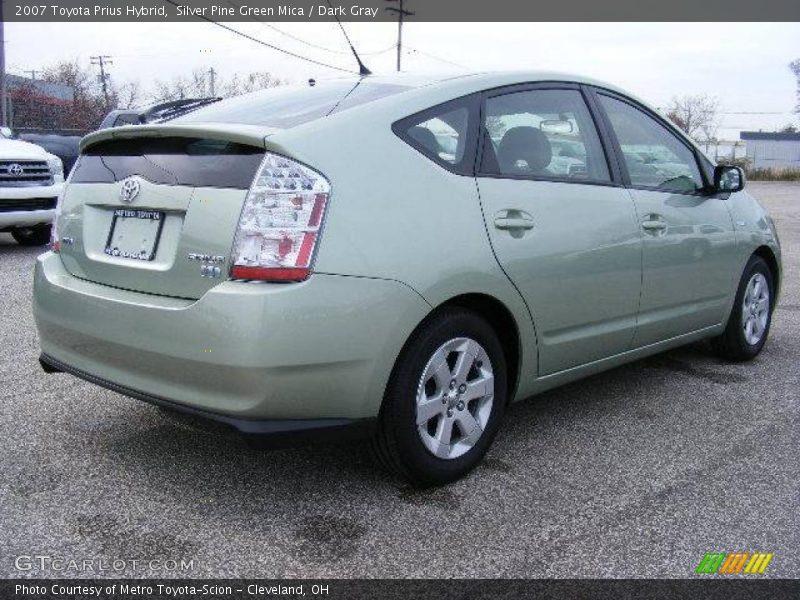 Silver Pine Green Mica / Dark Gray 2007 Toyota Prius Hybrid