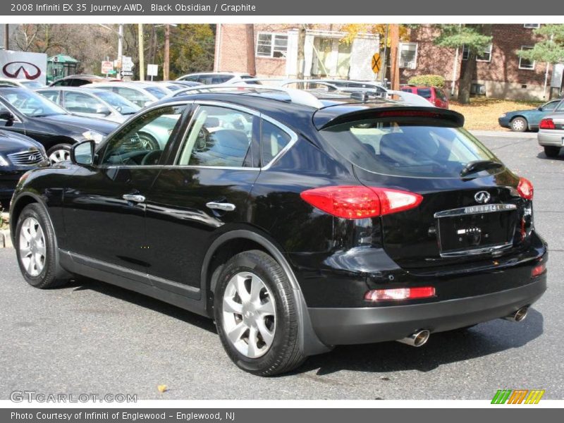 Black Obsidian / Graphite 2008 Infiniti EX 35 Journey AWD