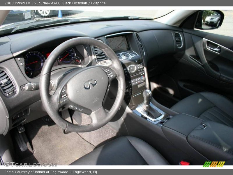 Black Obsidian / Graphite 2008 Infiniti EX 35 Journey AWD