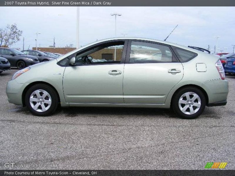 Silver Pine Green Mica / Dark Gray 2007 Toyota Prius Hybrid