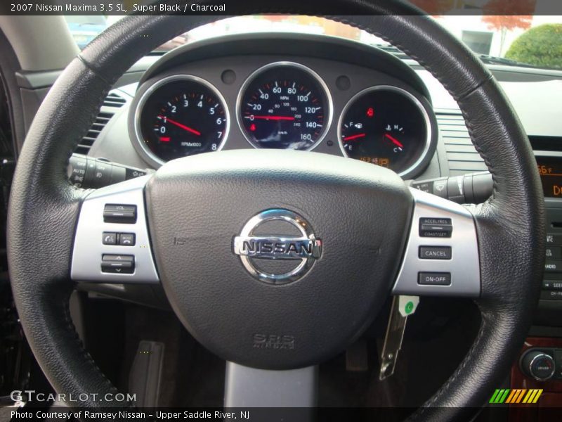 Super Black / Charcoal 2007 Nissan Maxima 3.5 SL