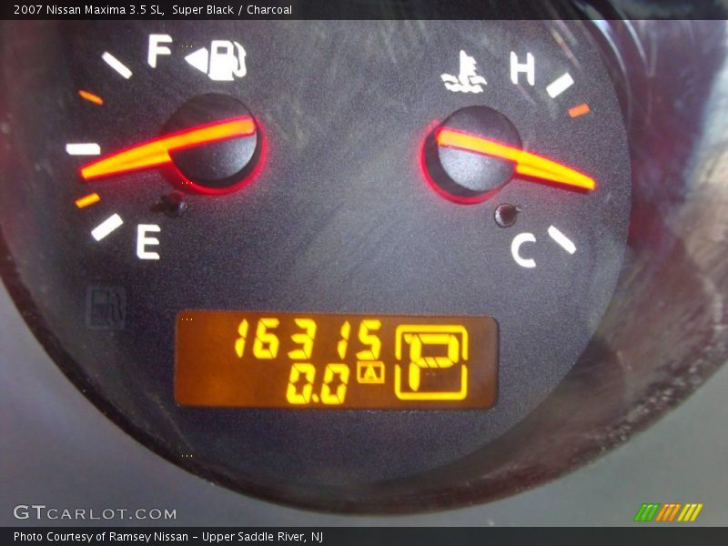 Super Black / Charcoal 2007 Nissan Maxima 3.5 SL