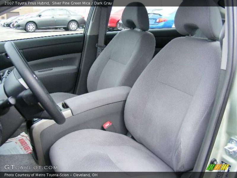 Silver Pine Green Mica / Dark Gray 2007 Toyota Prius Hybrid