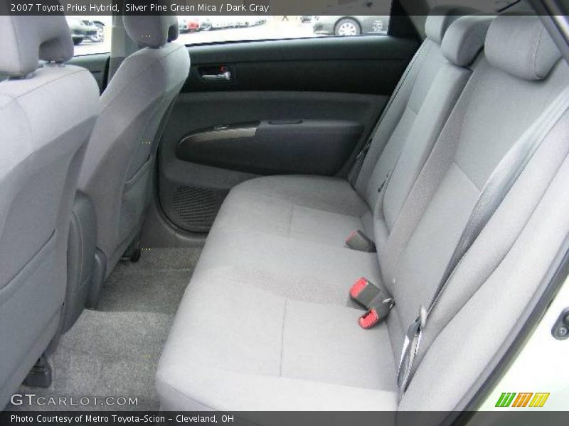 Silver Pine Green Mica / Dark Gray 2007 Toyota Prius Hybrid