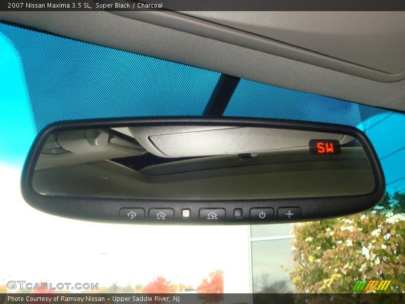 Super Black / Charcoal 2007 Nissan Maxima 3.5 SL