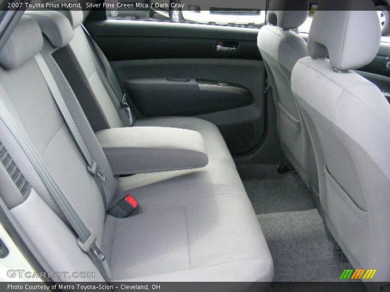 Silver Pine Green Mica / Dark Gray 2007 Toyota Prius Hybrid