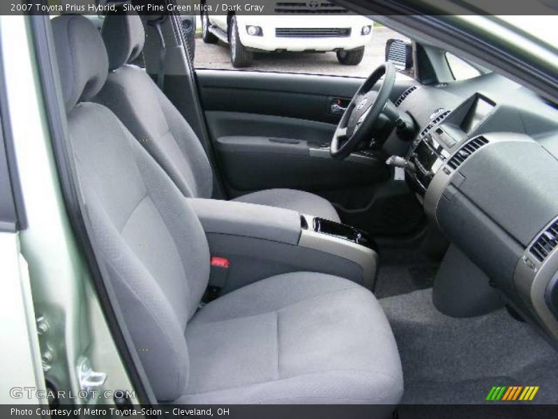 Silver Pine Green Mica / Dark Gray 2007 Toyota Prius Hybrid