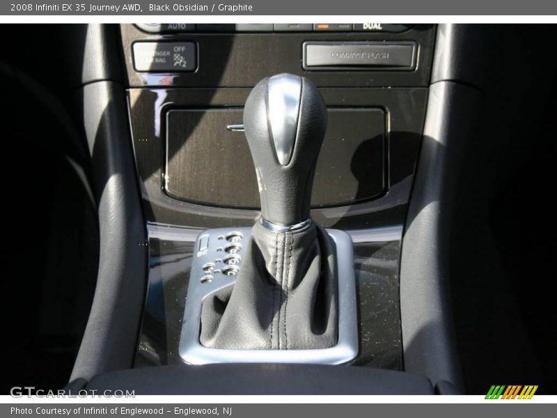 Black Obsidian / Graphite 2008 Infiniti EX 35 Journey AWD