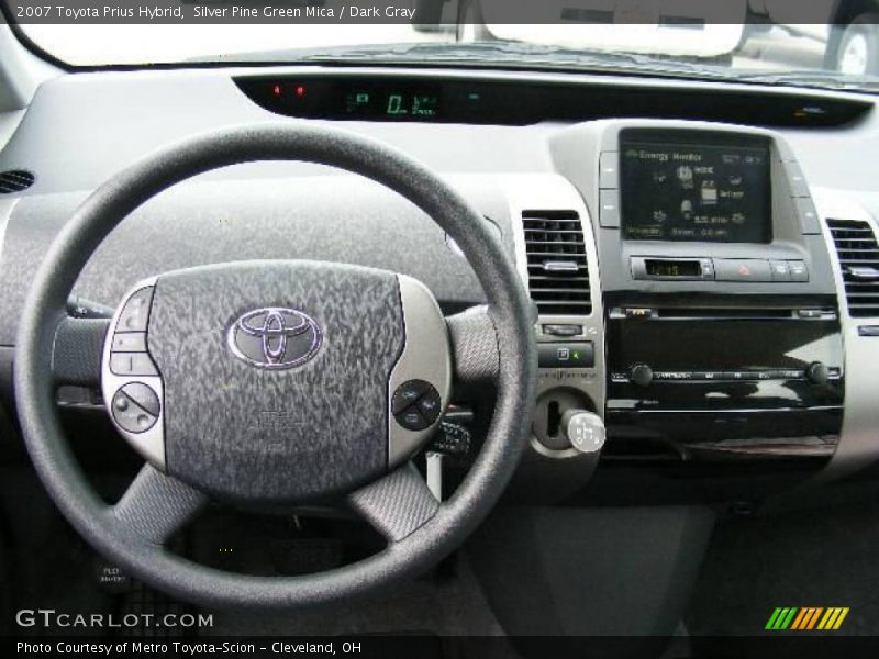 Silver Pine Green Mica / Dark Gray 2007 Toyota Prius Hybrid