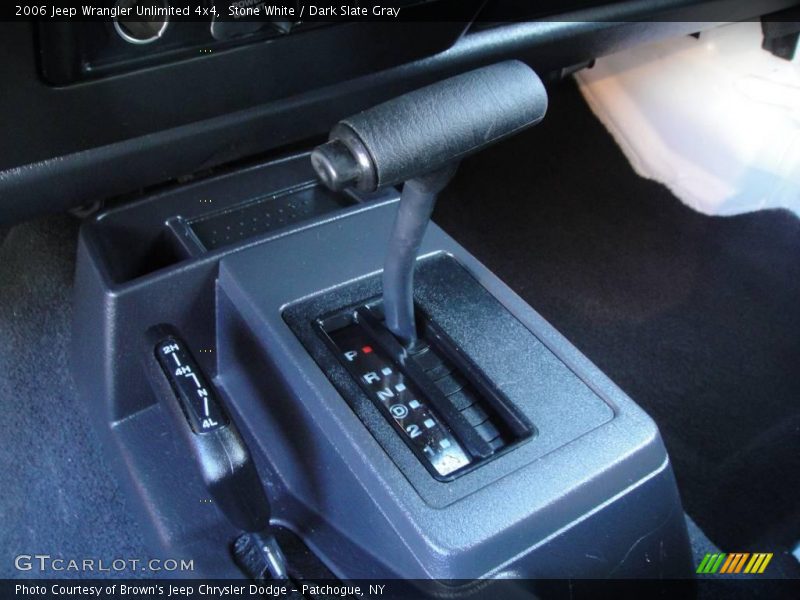 Stone White / Dark Slate Gray 2006 Jeep Wrangler Unlimited 4x4