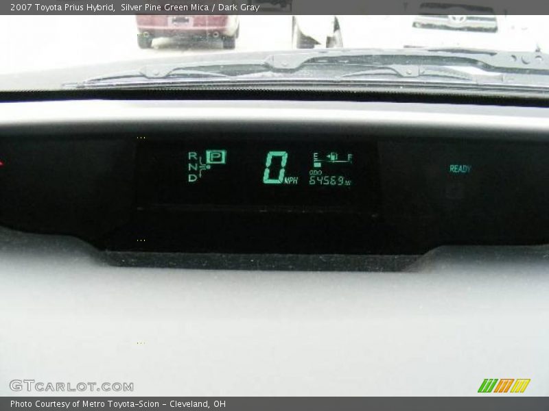 Silver Pine Green Mica / Dark Gray 2007 Toyota Prius Hybrid