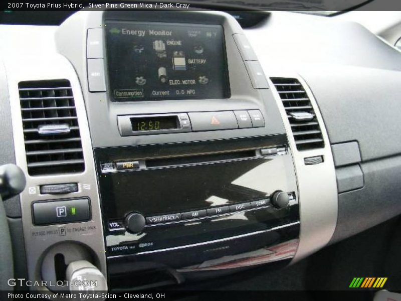 Silver Pine Green Mica / Dark Gray 2007 Toyota Prius Hybrid