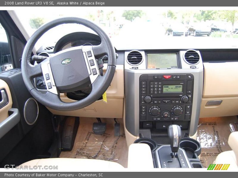 Alaska White / Alpaca Beige 2008 Land Rover LR3 V8 SE