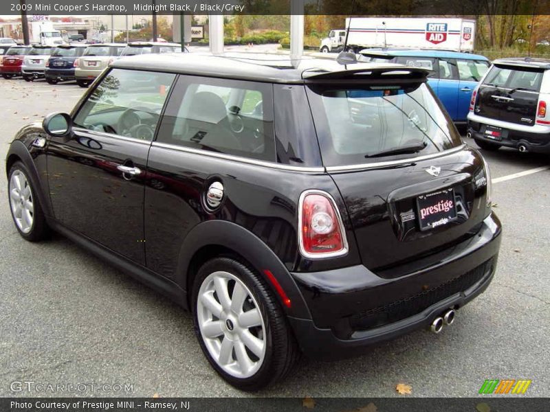 Midnight Black / Black/Grey 2009 Mini Cooper S Hardtop