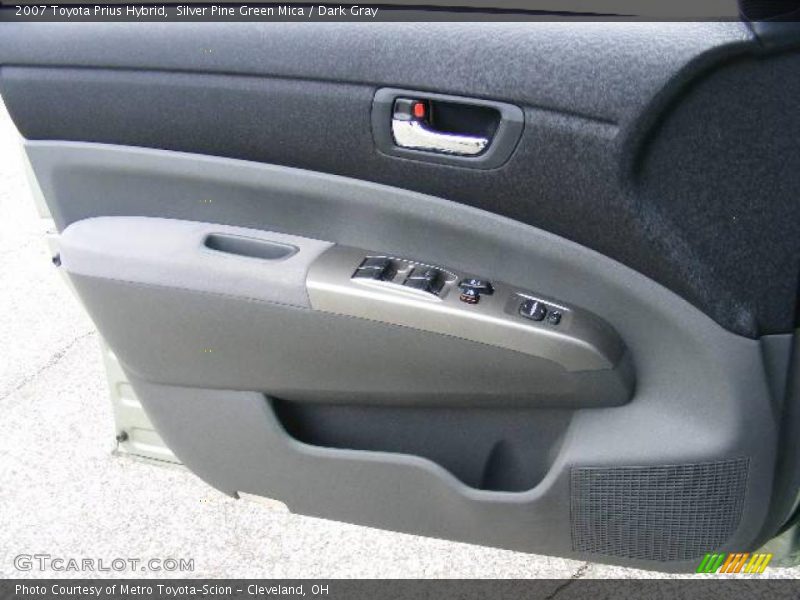 Silver Pine Green Mica / Dark Gray 2007 Toyota Prius Hybrid