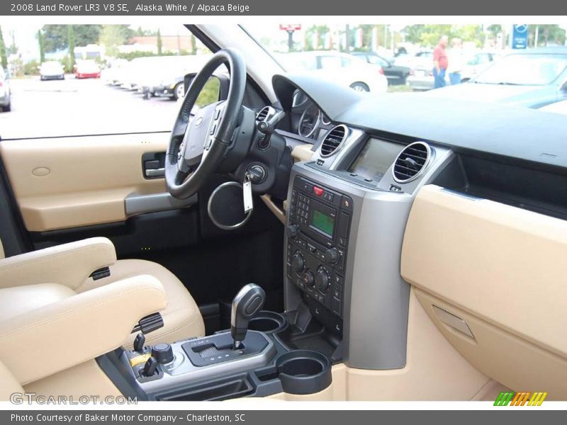 Alaska White / Alpaca Beige 2008 Land Rover LR3 V8 SE