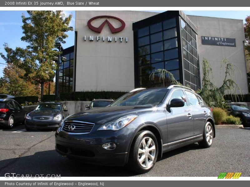 Blue Slate / Wheat 2008 Infiniti EX 35 Journey AWD