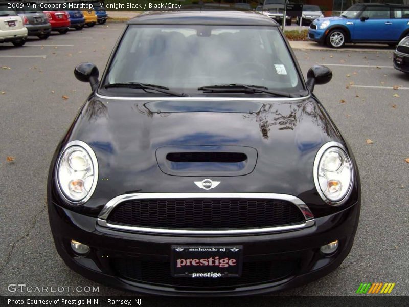 Midnight Black / Black/Grey 2009 Mini Cooper S Hardtop