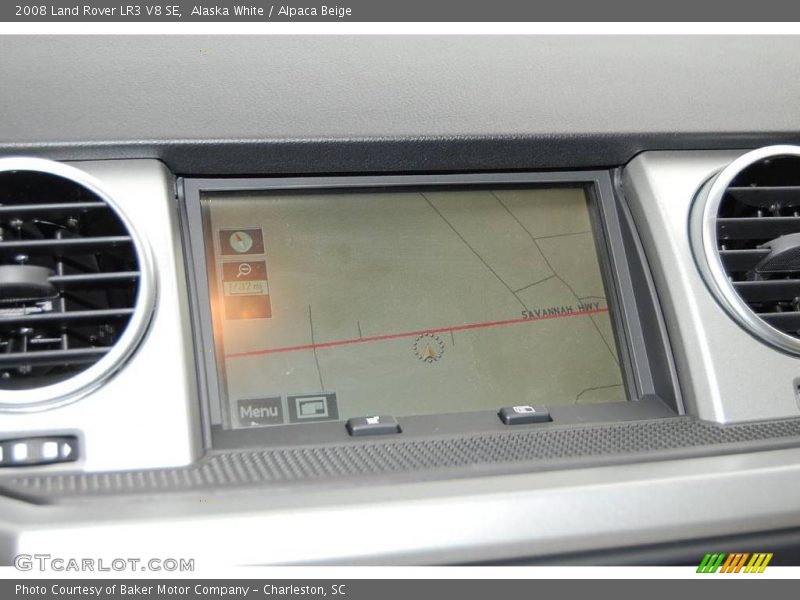 Alaska White / Alpaca Beige 2008 Land Rover LR3 V8 SE