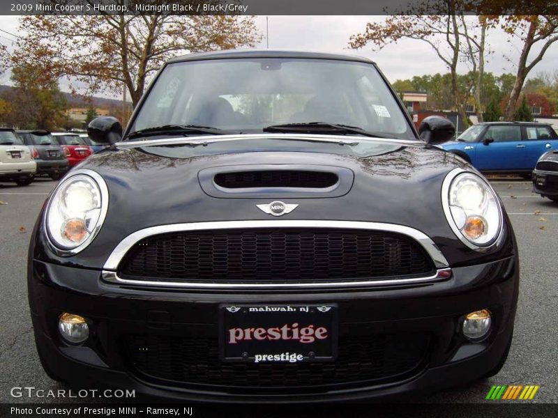 Midnight Black / Black/Grey 2009 Mini Cooper S Hardtop