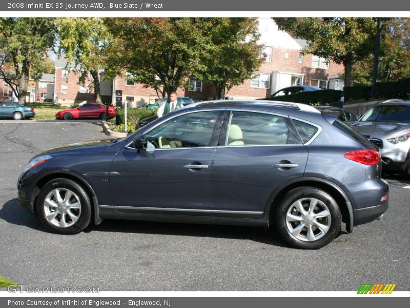 Blue Slate / Wheat 2008 Infiniti EX 35 Journey AWD