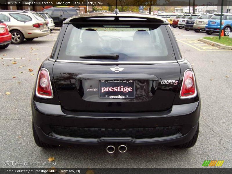 Midnight Black / Black/Grey 2009 Mini Cooper S Hardtop