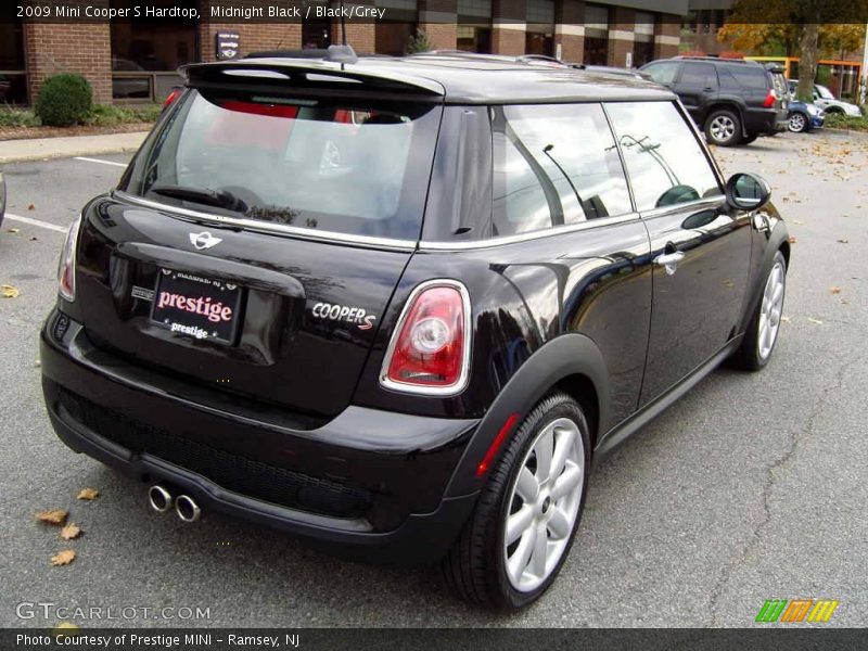 Midnight Black / Black/Grey 2009 Mini Cooper S Hardtop