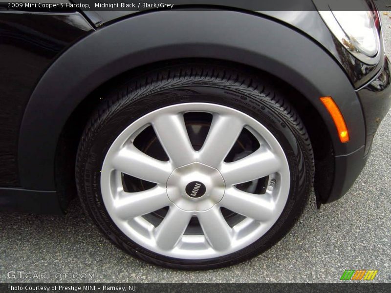 Midnight Black / Black/Grey 2009 Mini Cooper S Hardtop