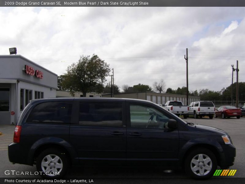 Modern Blue Pearl / Dark Slate Gray/Light Shale 2009 Dodge Grand Caravan SE