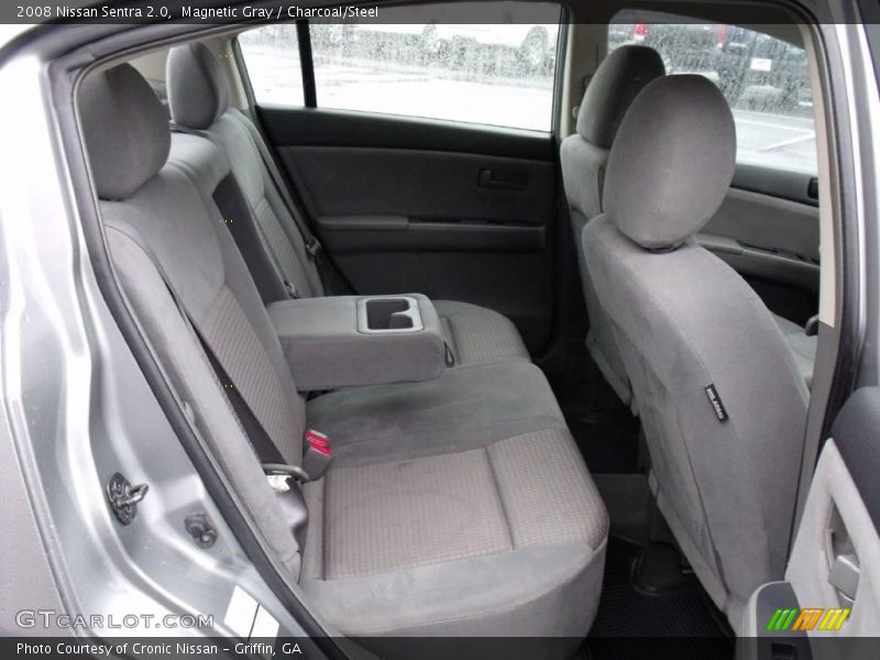 Magnetic Gray / Charcoal/Steel 2008 Nissan Sentra 2.0