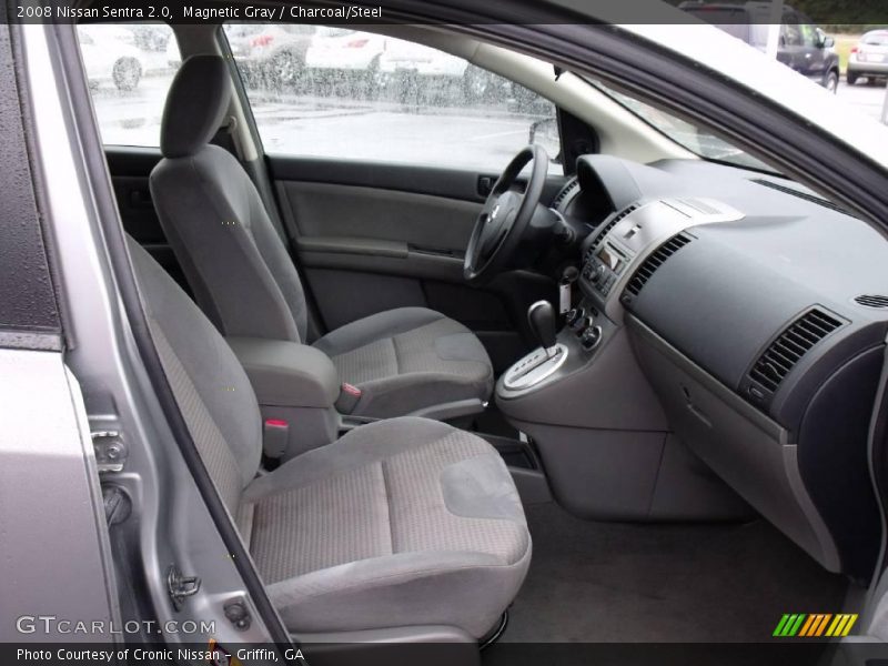 Magnetic Gray / Charcoal/Steel 2008 Nissan Sentra 2.0