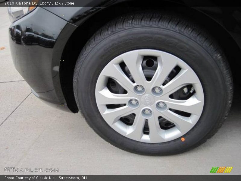 Ebony Black / Stone 2010 Kia Forte LX