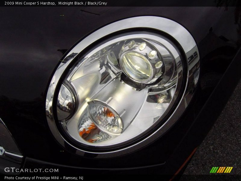 Midnight Black / Black/Grey 2009 Mini Cooper S Hardtop