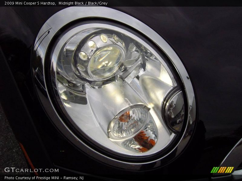 Midnight Black / Black/Grey 2009 Mini Cooper S Hardtop
