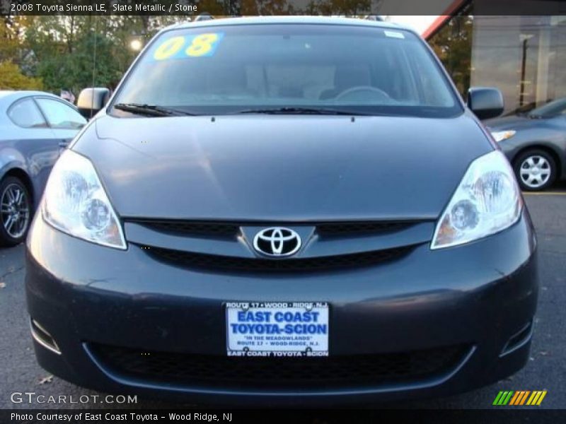 Slate Metallic / Stone 2008 Toyota Sienna LE