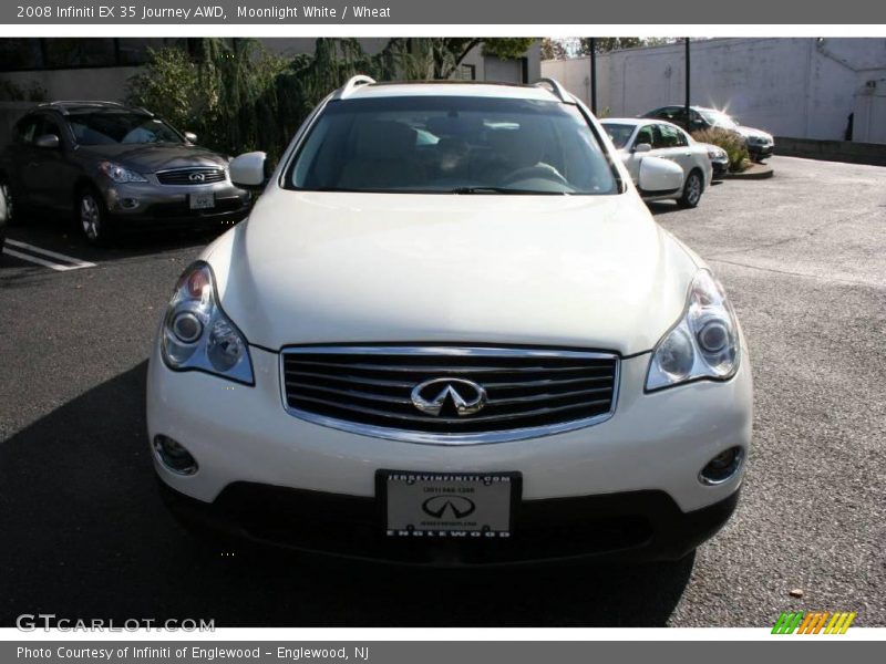 Moonlight White / Wheat 2008 Infiniti EX 35 Journey AWD