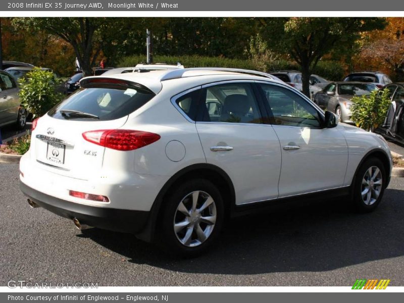 Moonlight White / Wheat 2008 Infiniti EX 35 Journey AWD