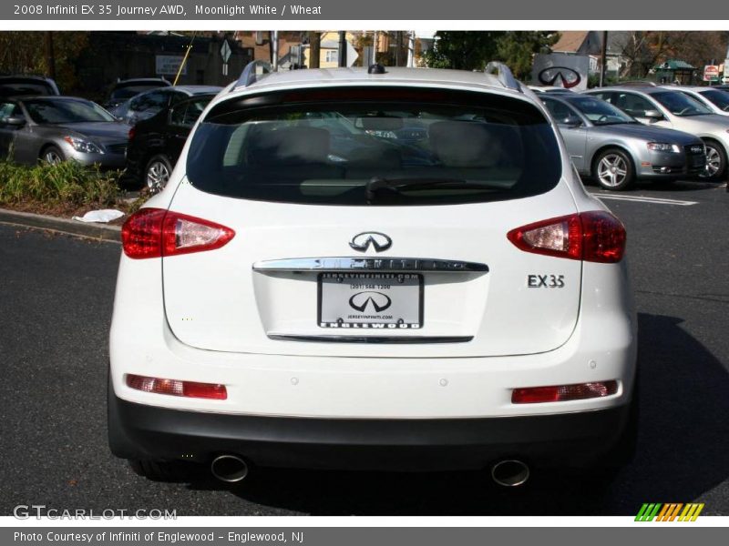 Moonlight White / Wheat 2008 Infiniti EX 35 Journey AWD