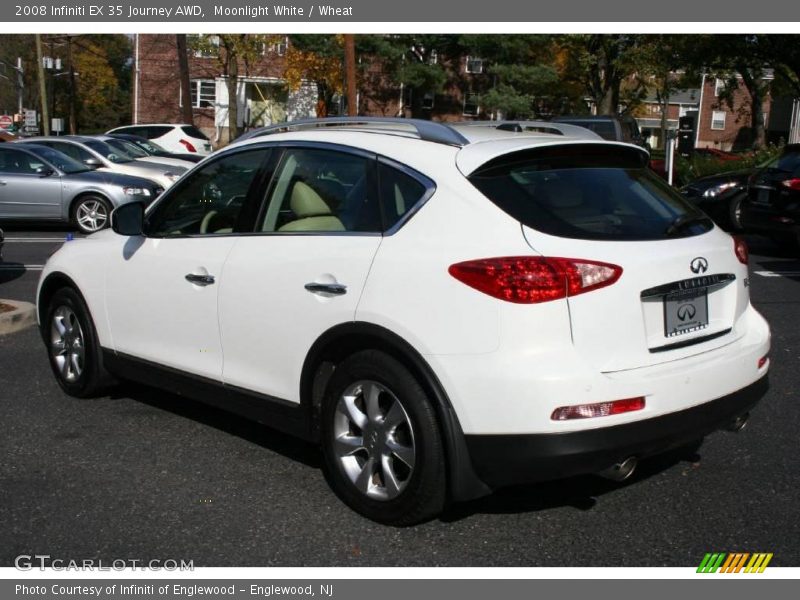 Moonlight White / Wheat 2008 Infiniti EX 35 Journey AWD