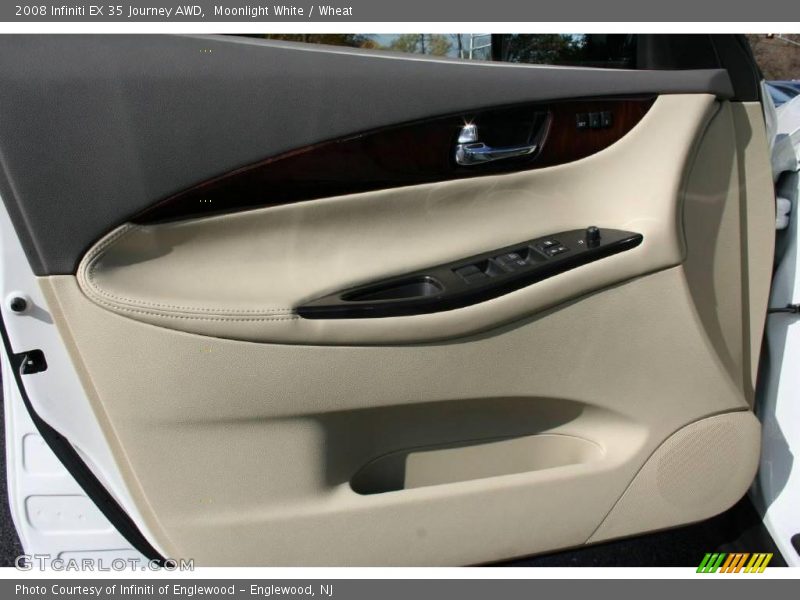 Moonlight White / Wheat 2008 Infiniti EX 35 Journey AWD