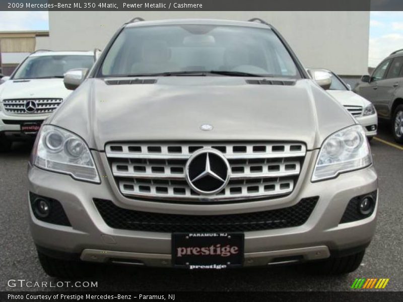 Pewter Metallic / Cashmere 2009 Mercedes-Benz ML 350 4Matic