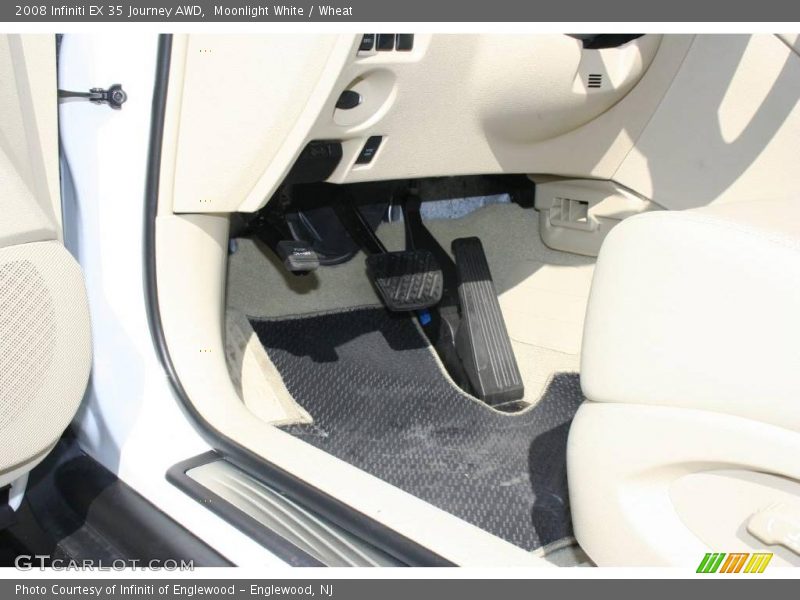 Moonlight White / Wheat 2008 Infiniti EX 35 Journey AWD