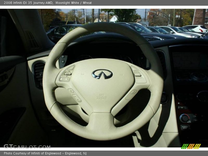 Moonlight White / Wheat 2008 Infiniti EX 35 Journey AWD