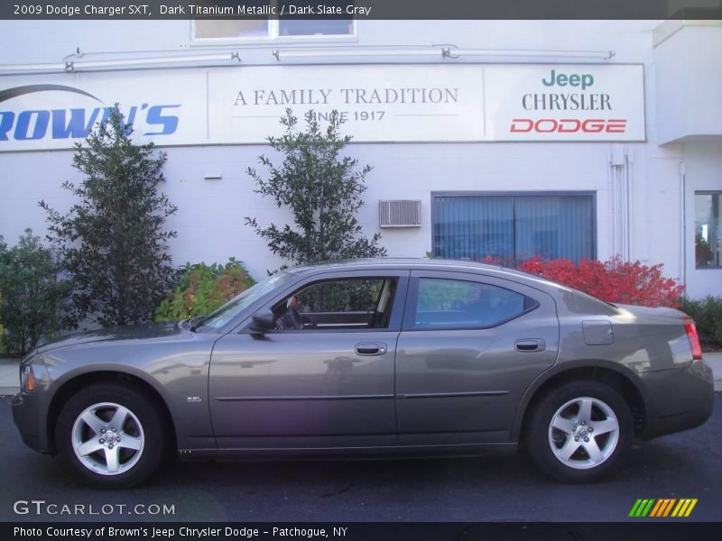Dark Titanium Metallic / Dark Slate Gray 2009 Dodge Charger SXT