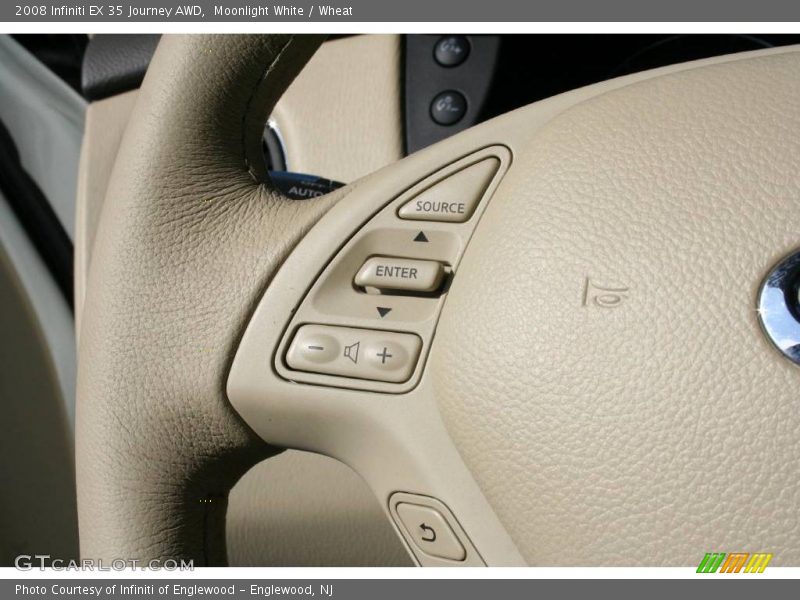 Moonlight White / Wheat 2008 Infiniti EX 35 Journey AWD