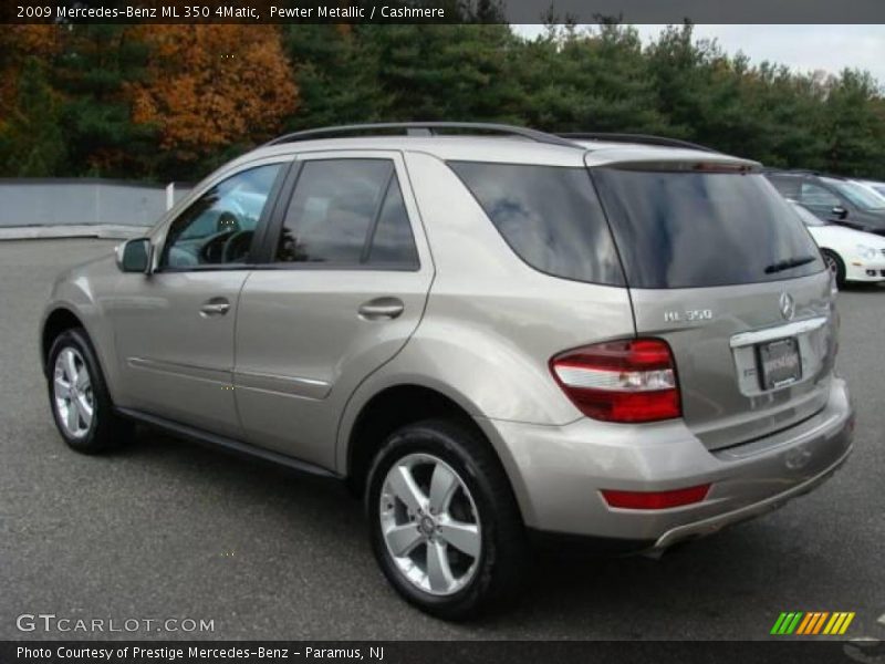 Pewter Metallic / Cashmere 2009 Mercedes-Benz ML 350 4Matic
