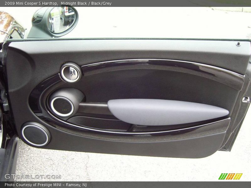 Midnight Black / Black/Grey 2009 Mini Cooper S Hardtop