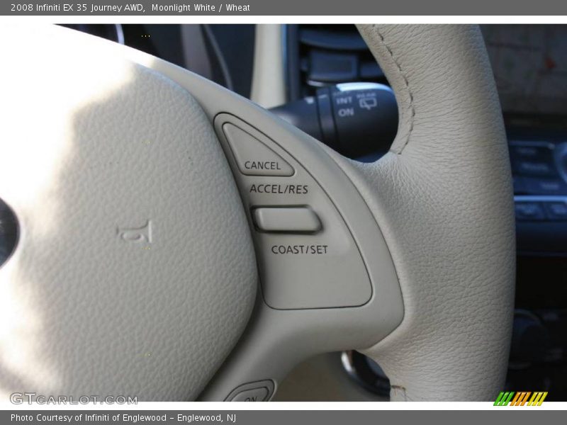 Moonlight White / Wheat 2008 Infiniti EX 35 Journey AWD