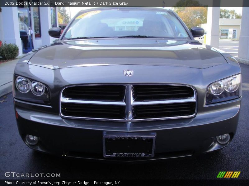 Dark Titanium Metallic / Dark Slate Gray 2009 Dodge Charger SXT