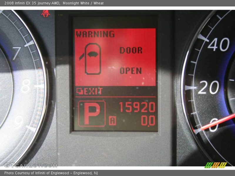 Moonlight White / Wheat 2008 Infiniti EX 35 Journey AWD